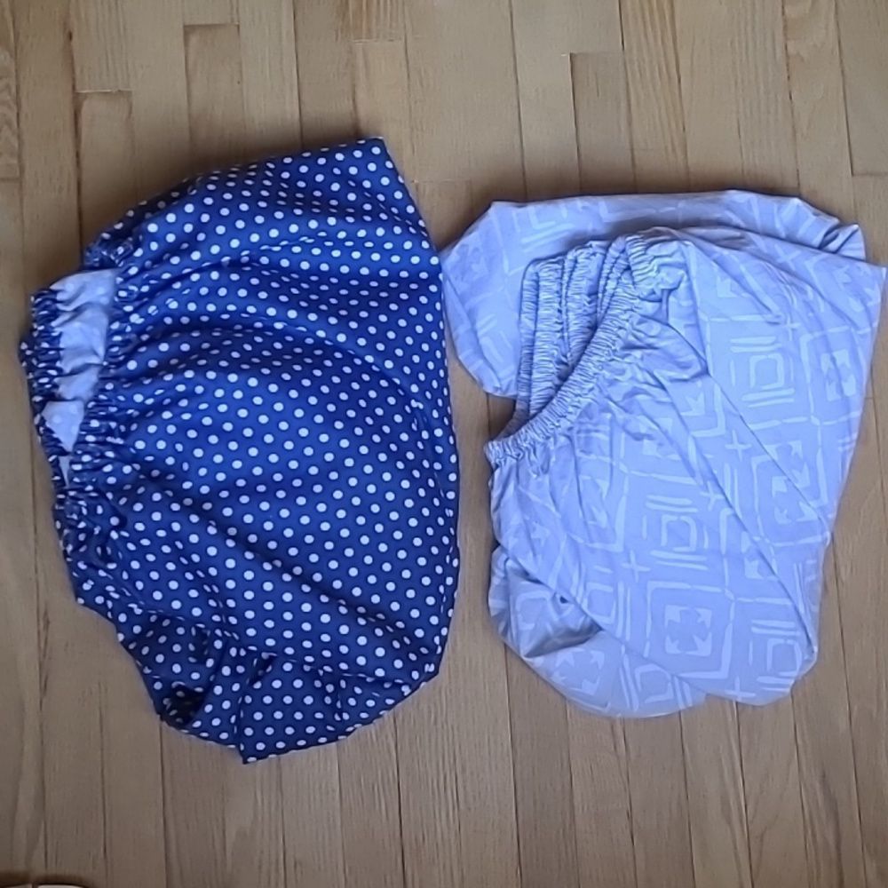 2 Crib Mattress Covers